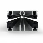 Klemprofielset dwl Solar - Onderprofiel - 60.7 Midden - Afbeelding 3