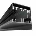 Klemprofielset dwl Solar - Onderprofiel - 60.7 RAL Zijkant Sierlijst - Afbeelding 2