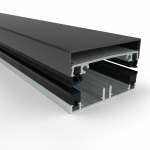 Klemprofielset dwl Solar - Onderprofiel - 80.7 RAL Midden Sierlijst