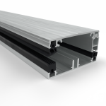 Klemprofielset dwl Solar - Onderprofiel - 80.7 Zijkant