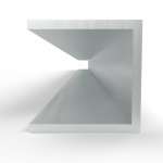 U profiel 50x50x5 - Afbeelding 3