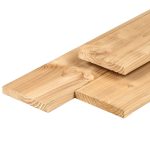 Eiken plank 2,8x18 cm