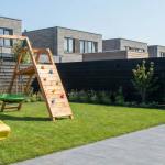 Aanbouwschommel speeltoestel Challenger, douglas
