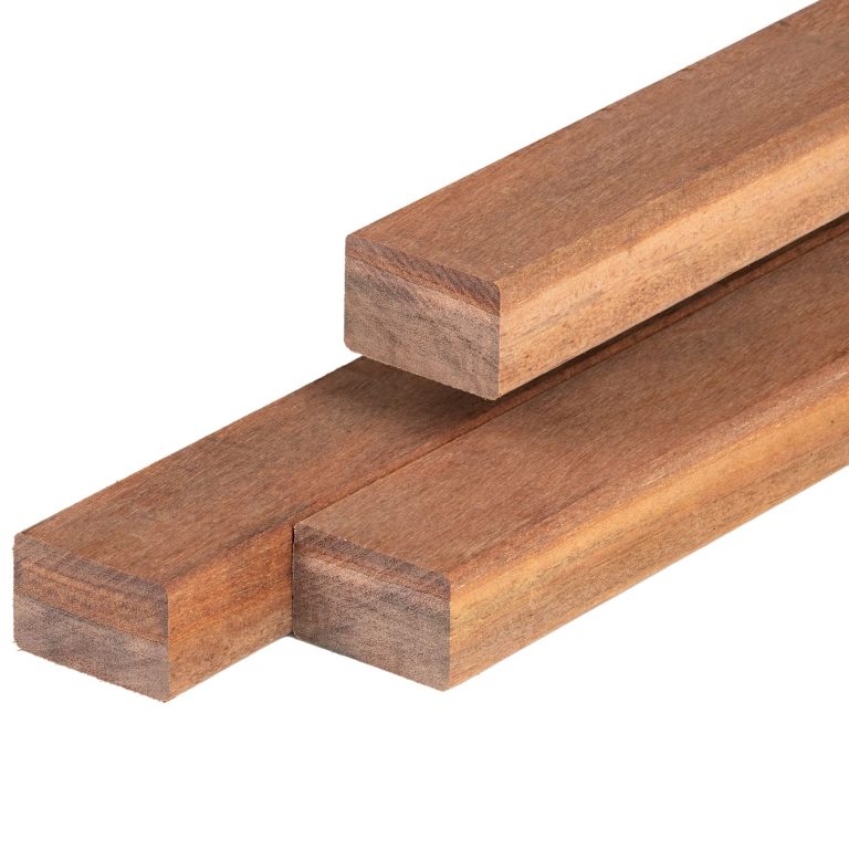 Angelim vermelho hardhout regel 4,5 x 7,0