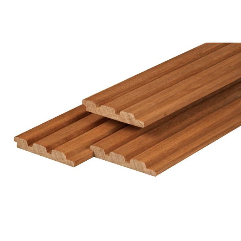Fraké hardhout triple profiel