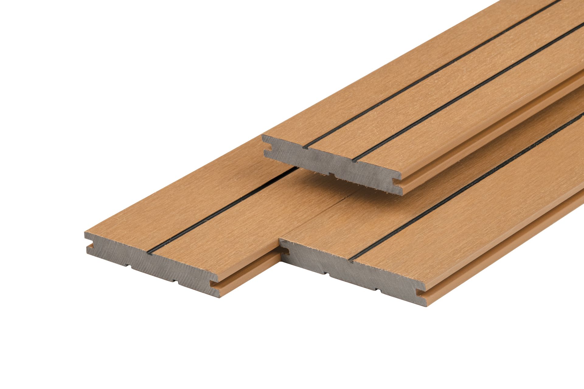 PuraDock composiet vlonderplank 2,2 x 14,6 x 290 cm, cedar PuraDock massief vlonderplank