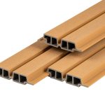 PuraTech 55 composiet dubbel profiel, cedar, fijne houtnerf