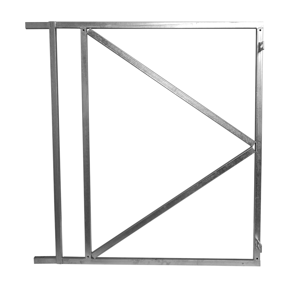PO-71_1 IJzeren poortframe 100-150 cm uitschuifbaar - Afbeelding 1