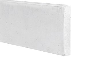 Berton©-onderplaat witgrijs H20,0 x D3,5 x L182,5 cm