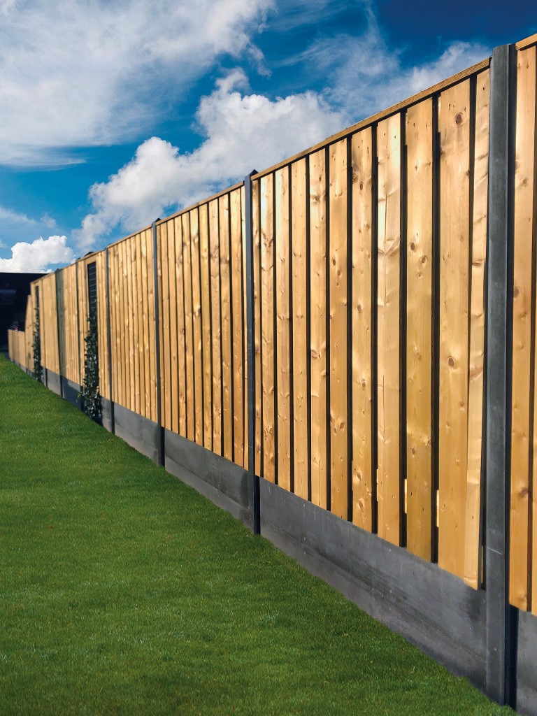 Hout-betonsysteem